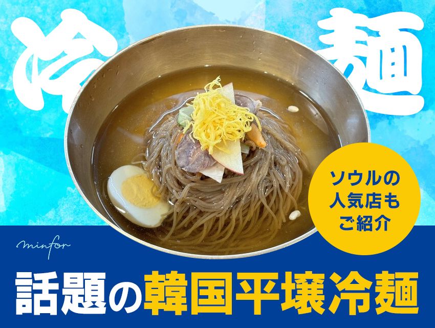 暑い日に食べたい！話題の韓国平壌冷麺とは？ソウルの人気店もご紹介