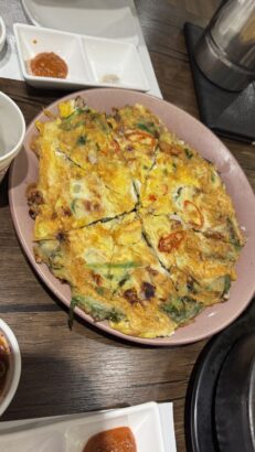 海鮮ネギチヂミ