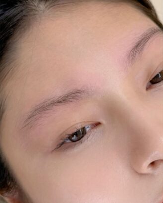 Natural Microblending Eyebrow BEFORE